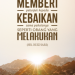 memberi kebaikan